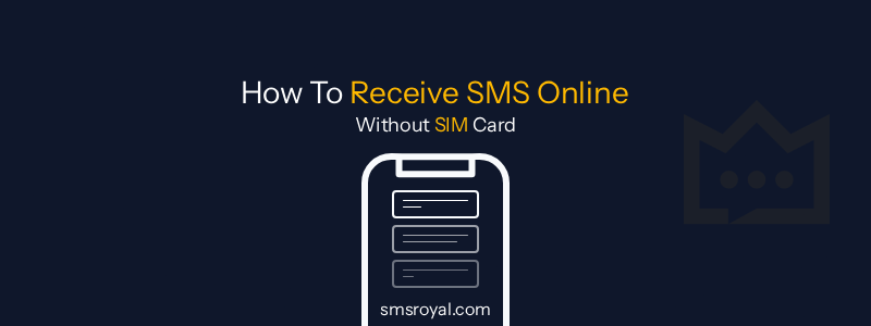 How to Receive SMS Online